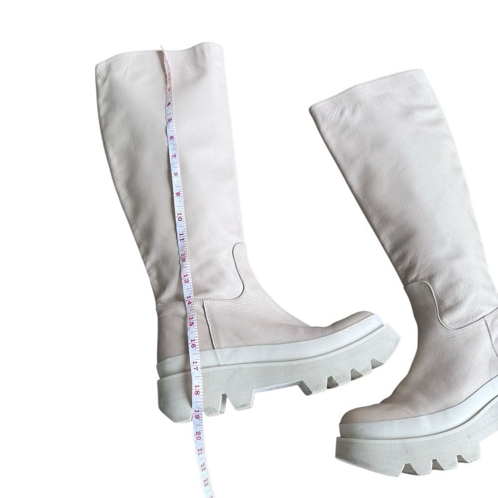Paloma Barceló Soft Leather Boots in cream 40 - Picture 10 of 12